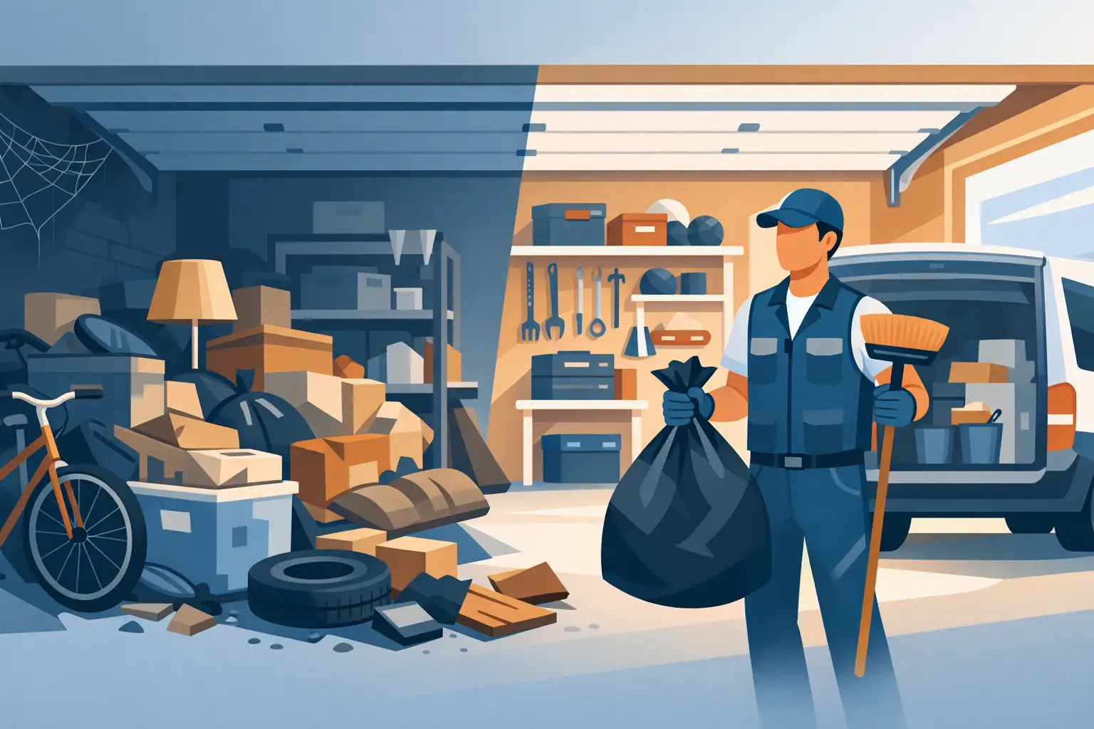When to Book a Garage Cleanout Service