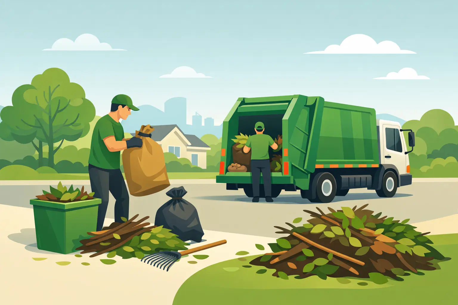 Yard Waste Pickup Service: What to Expect