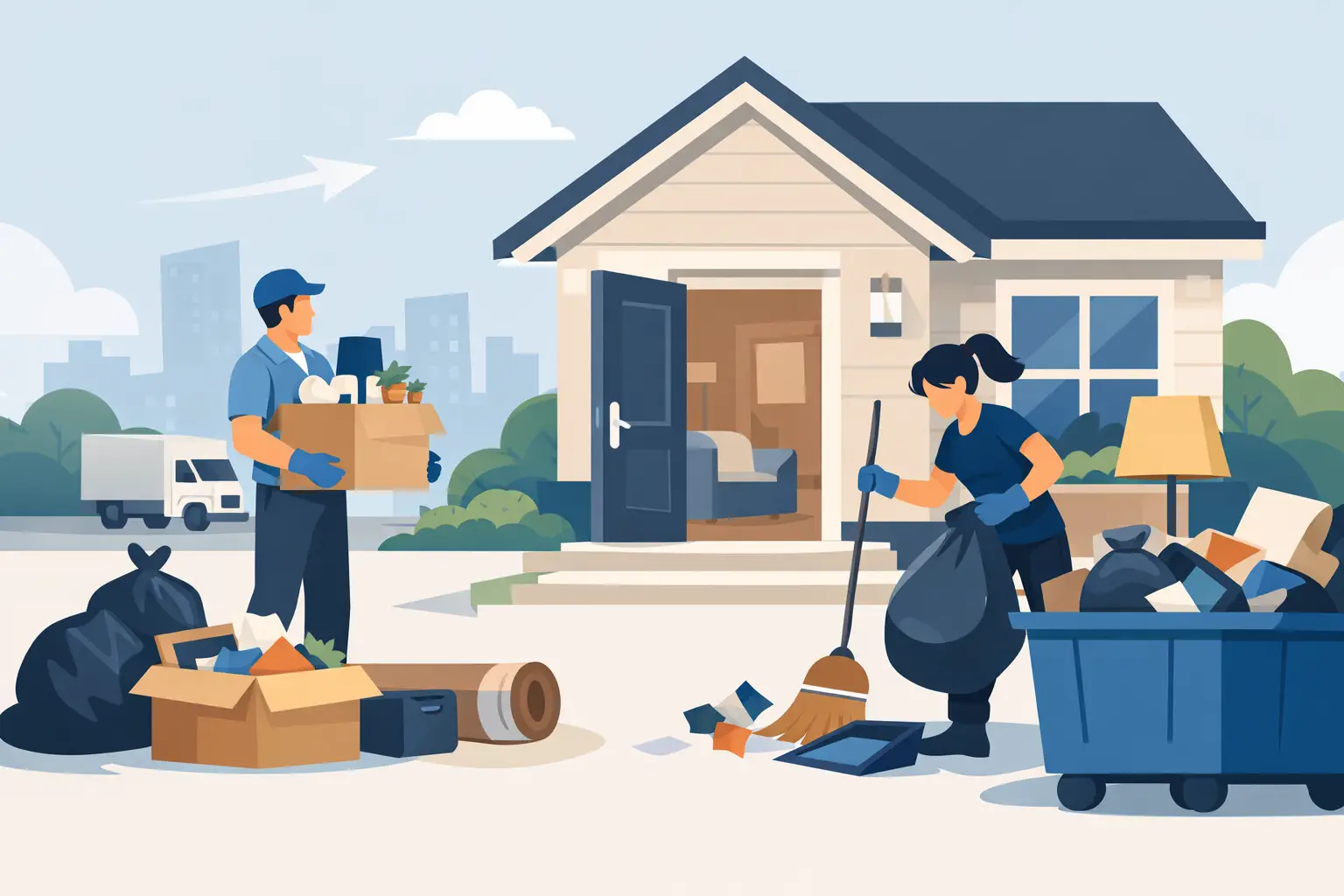 How to Clean Out Rental Property Fast