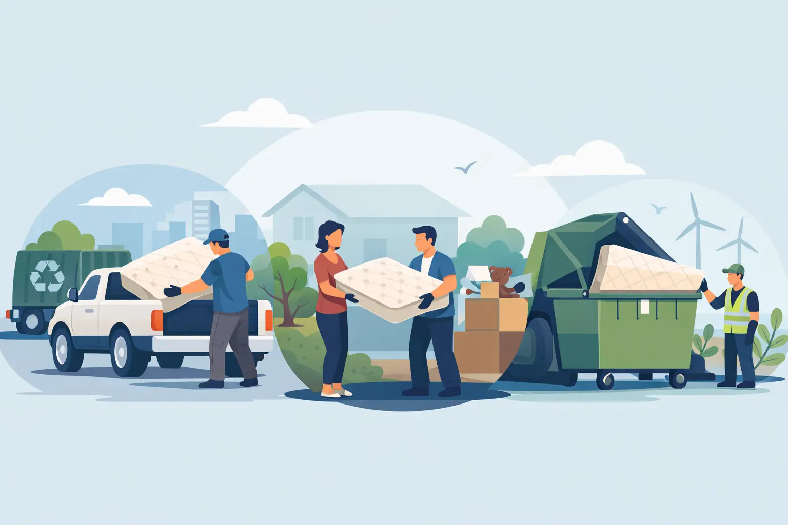 How to Dispose Old Mattress the Right Way