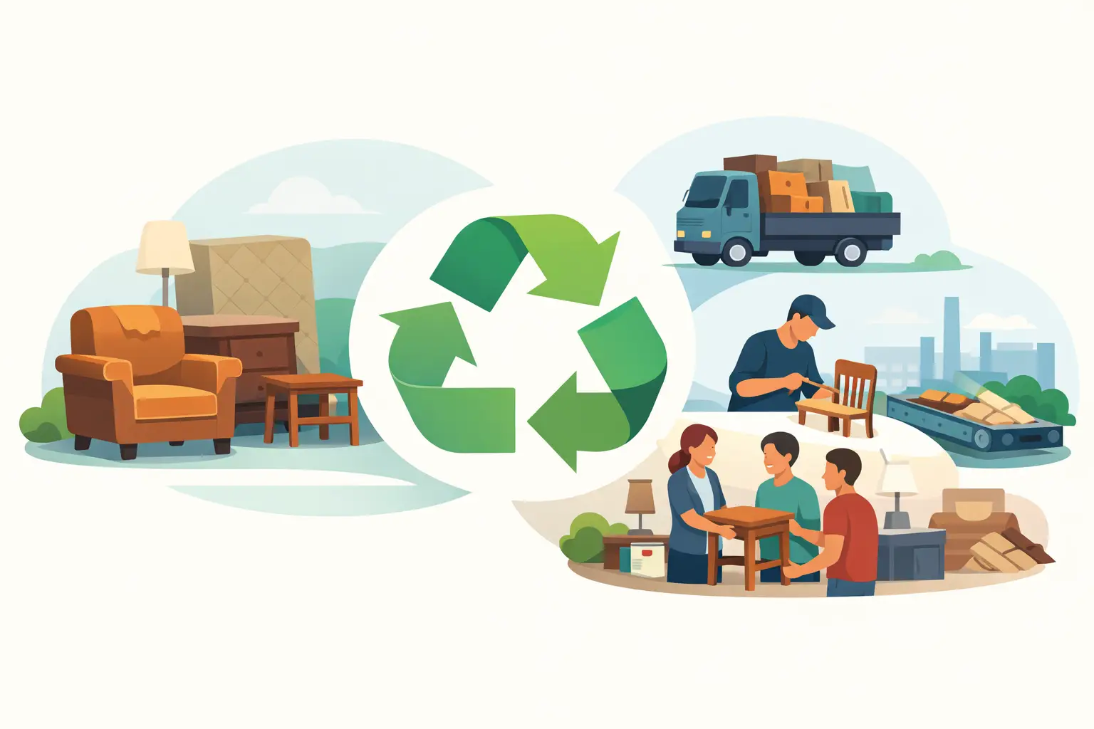 Recycling Options for Old Furniture