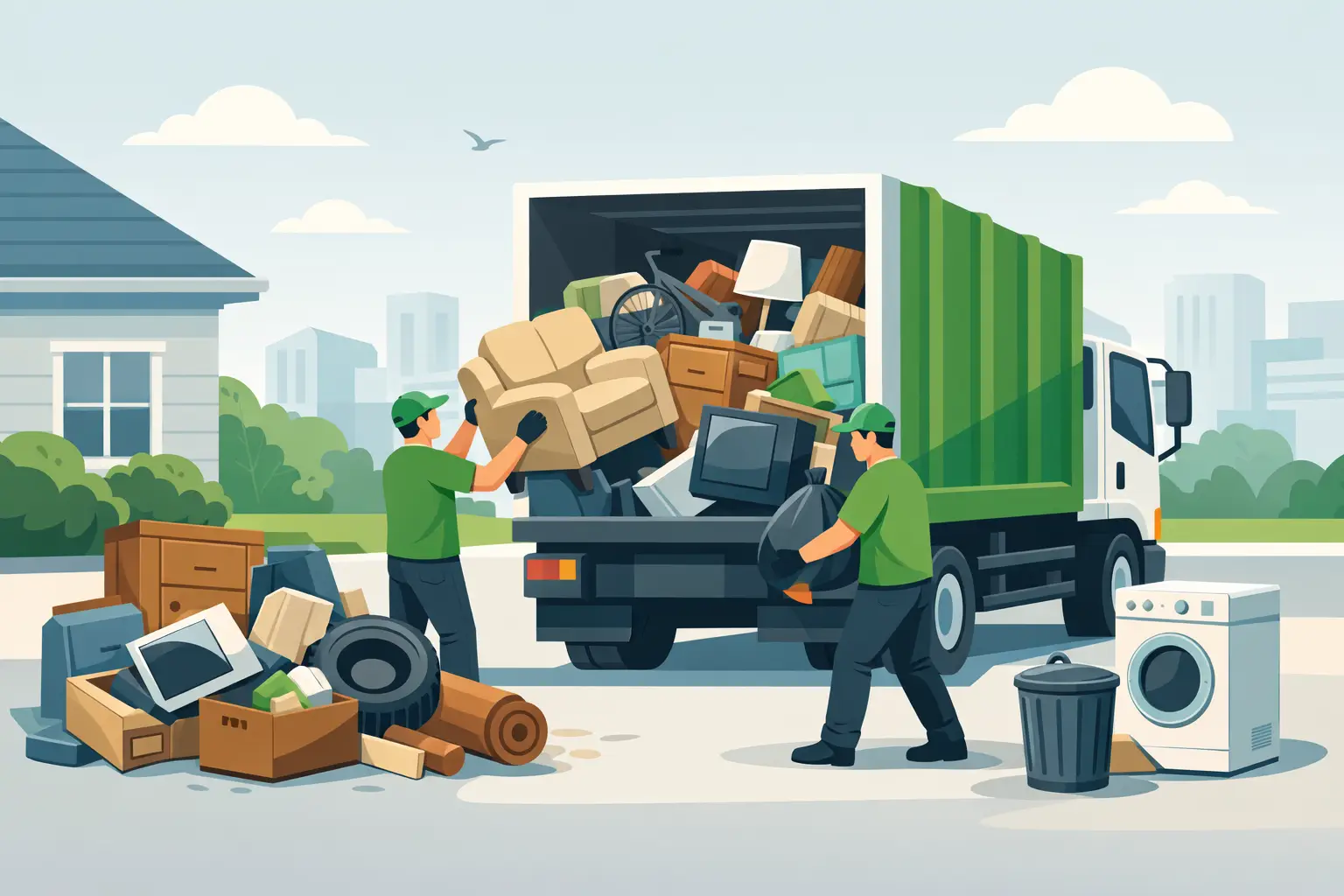 What Can Junk Haulers Take From Your Property?