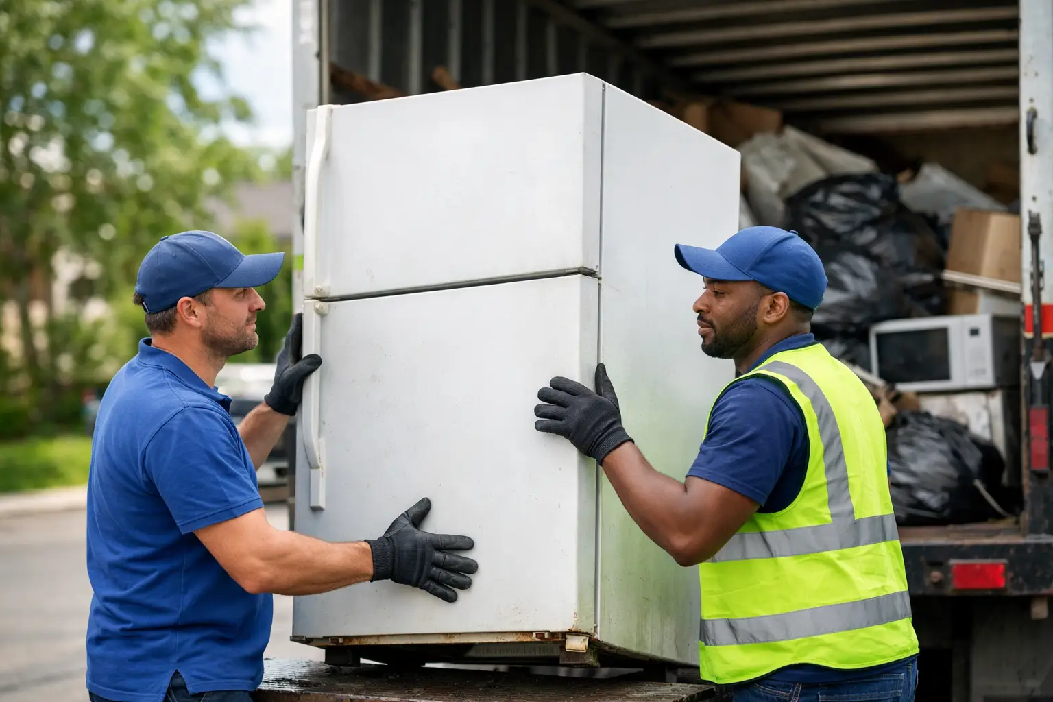 Can Junk Removal Take Refrigerators Safely?
