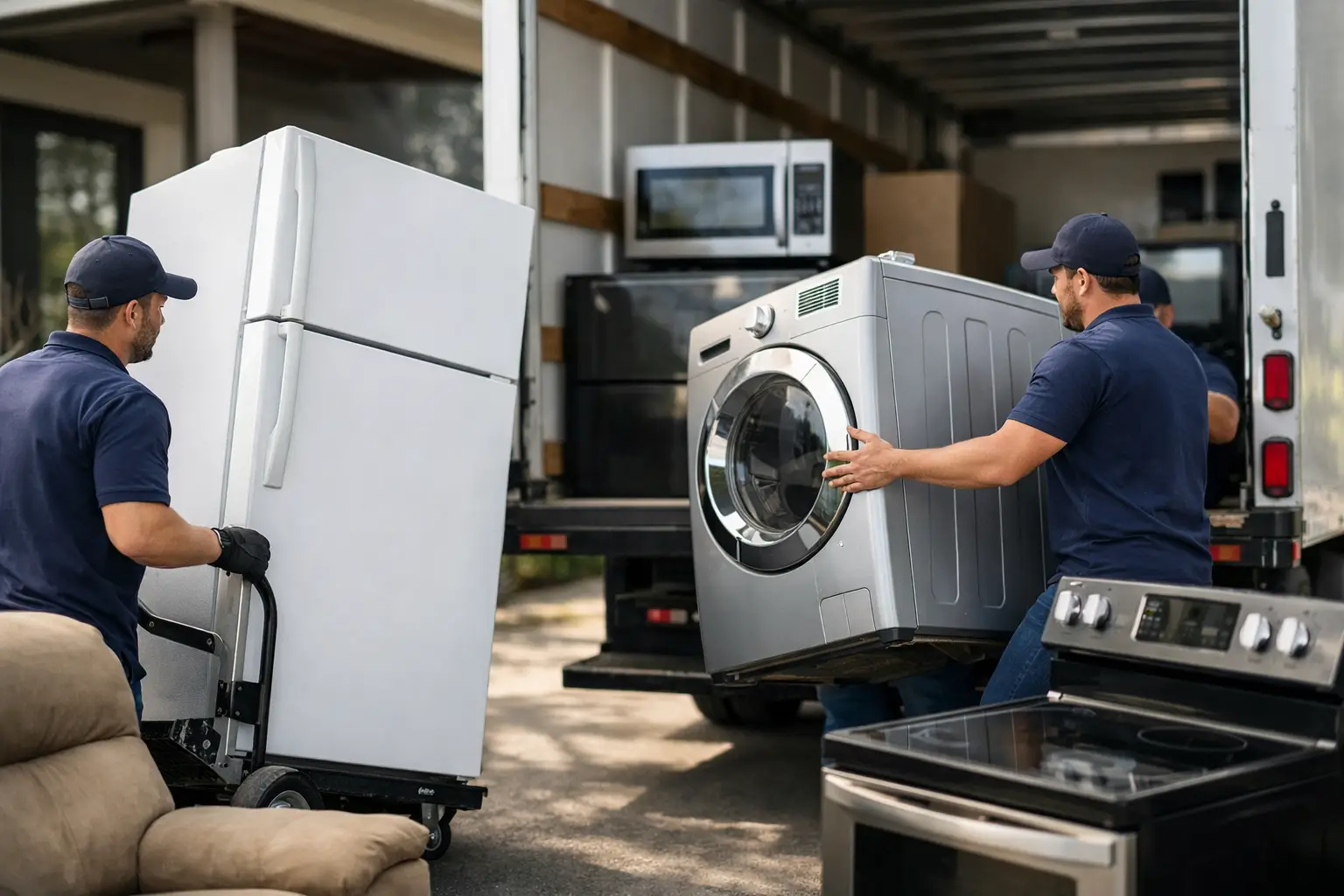 How to Remove Bulky Appliances From Your Home