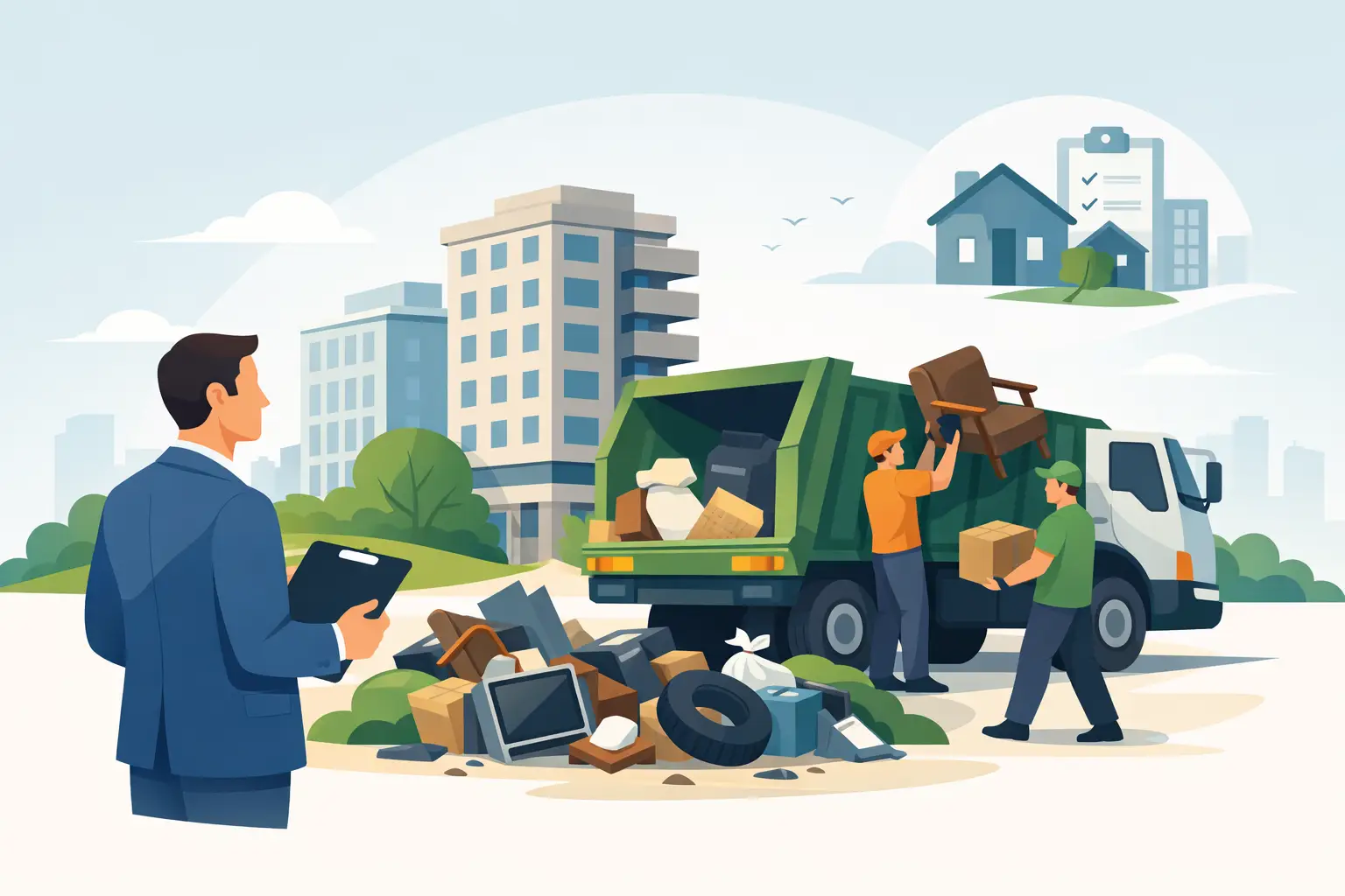 Junk Hauling for Property Managers
