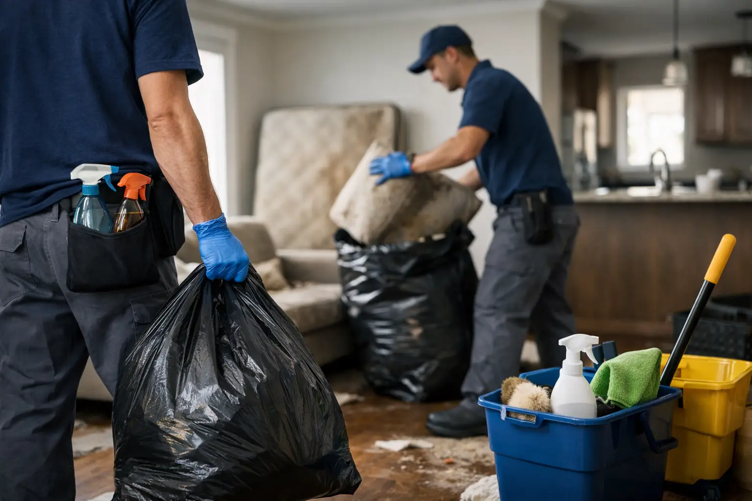 Post Eviction Cleanup Process for Rental Turnovers