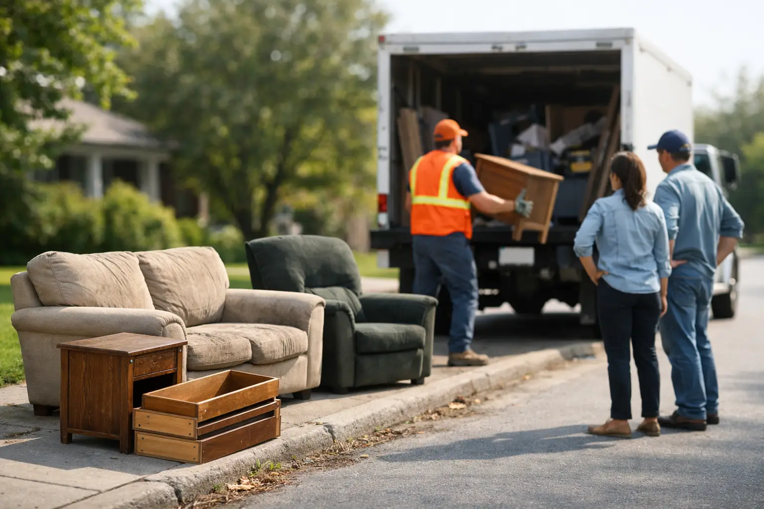 Who Removes Abandoned Furniture? Your Options