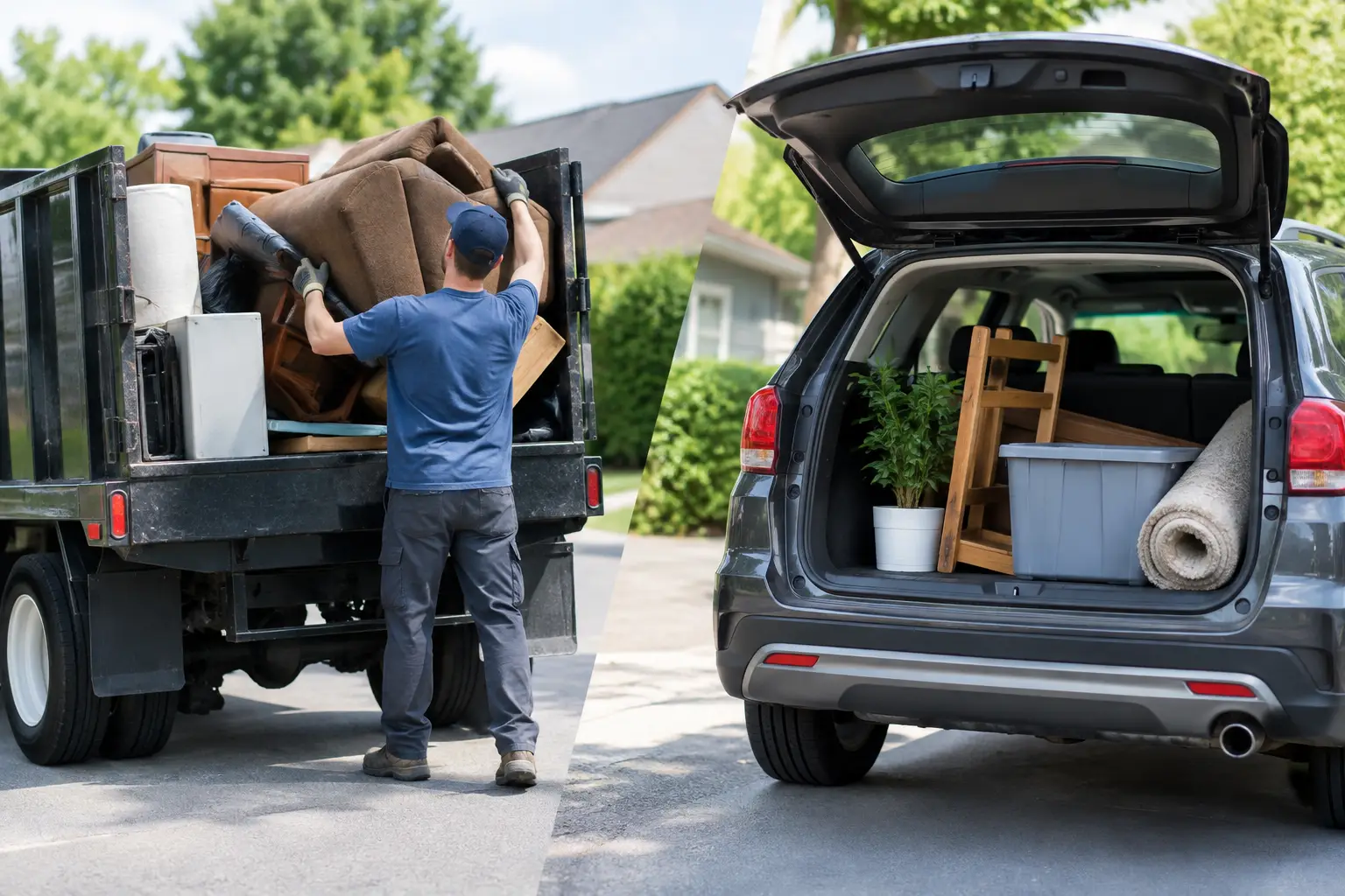 Junk Hauling vs Self Haul: Which Costs Less?