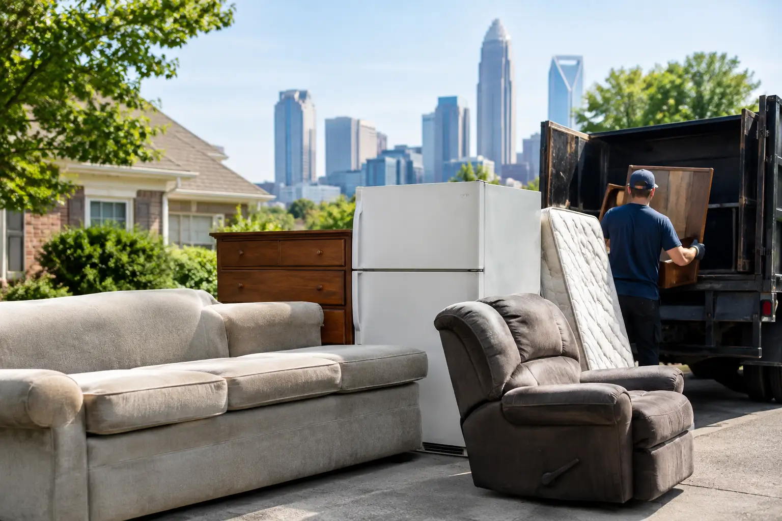 Top Bulky Items Junk Haulers Take in Charlotte
